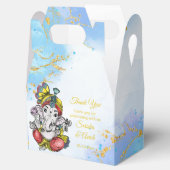 Niedliche indische Gastgeschenke Hochzeiten aus Ga Geschenkschachtel (Geöffnet)