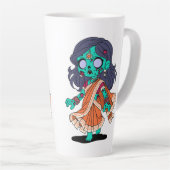 Niedliche indische Zombie Milchtasse (Rechte Ecke)