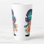 Niedliche indische Zombie Milchtasse (Vorderseite)