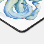 Niedliche, individuell anpassbare Küstenstreifen-D Schreibtischunterlage (Ecke)