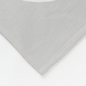 Niedliche individuelle Name-Fleecedecke Fleecedecke (Ecke)