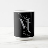 Niedliche Individuelle Name-Initialen Girl Kaffeetasse (Mittel)