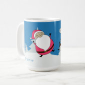 Niedliche individuelle Name-Tasse Kaffeetasse (Vorderseite Links)