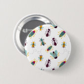 niedliche Insekten Button (Vorne & Hinten)