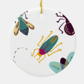 niedliche Insekten Keramik Ornament (Hinten)