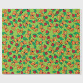 Niedliche Insekten, Schmetterlinge und Ladybugs Geschenkpapier (Flach)