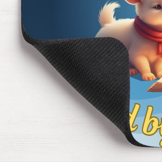 Niedliche Inspiration Hirschmousepad Mousepad (Ecke)