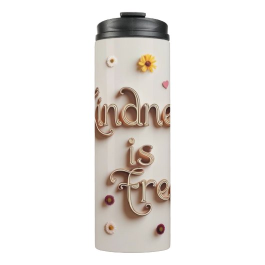 Niedliche Inspiration Zittern Thermal Tumbler Thermosbecher (Vorderseite)