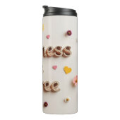 Niedliche Inspiration Zittern Thermal Tumbler Thermosbecher (Nach rechts gedreht)