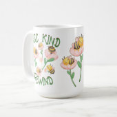 Niedliche Inspirationsbiene Kind - Zurückspulen | Kaffeetasse (Vorderseite Links)