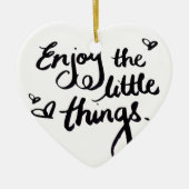 Niedliche Inspirationspositionierung Keramik Ornament (Vorne)