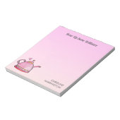 Niedliche, inspirierende, handIllustrierte Tee-To- Notizblock (Rotiert)