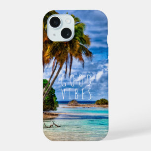 Niedliche, inspirierende Hawaiian Beach Summer Lan iPhone 15 Hülle