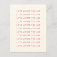 Niedliche inspirierende Schlagworte Typografie ros
