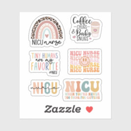 Niedliche Intensivstation für Neugeborene NICU Kra Aufkleber