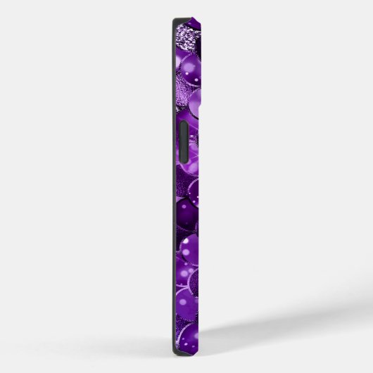 Niedliche Iridescent Lila Mermaid Imitate Glitzer Case-Mate iPhone Hülle (Rückseite / Rechts)