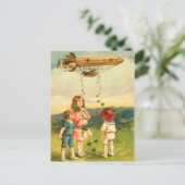 Niedliche irische Kinder Postkarten (Stehend Vorderseite)