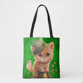 NIEDLICHE IRISCHE ORANGE TABBY KITTEN PUNKT GOLD TASCHE