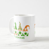 Niedliche Irish Gnomes Coffee Tasse (Vorderseite Links)