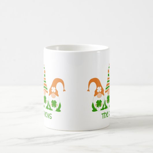 Niedliche Irish Gnomes Coffee Tasse (Mittel)