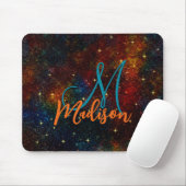 Niedliche irisierende farbige Imitat Glitzer Monog Mousepad (Mit Mouse)