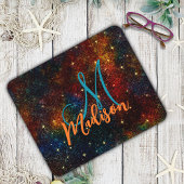 Niedliche irisierende farbige Imitat Glitzer Monog Mousepad