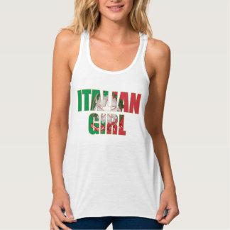 Niedliche italienische Girl Tank Top