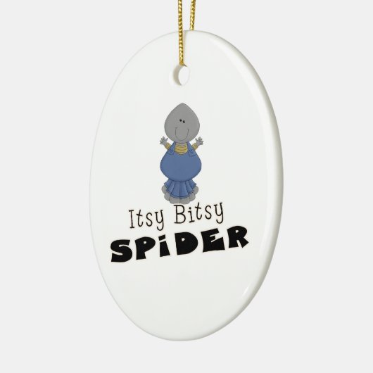 niedliche itsy bitsy spinne keramikornament (Links)