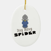 niedliche itsy bitsy spinne keramikornament (Vorne)