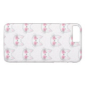 Niedliche Japaner Kawaii Kitty-Katzen Case-Mate iPhone Hülle (Rückseite (Horizontal))