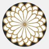 Niedliche japanische Aufkleber - Blume (Vorderseite)