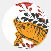 Niedliche japanische Aufkleber - hanafuda (Vorderseite)