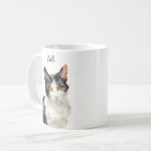 Niedliche japanische Bobtail Cat Custom Best Mama Kaffeetasse (Vorderseite Links)