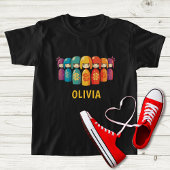 Niedliche japanische Kokeshi Dolls T-Shirt