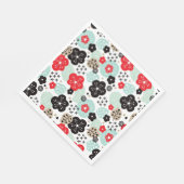 Niedliche japanische Muster Design Case-Mate iPhon Serviette (Ecke)
