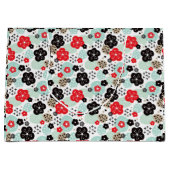 Niedliche japanische Muster Große Geschenktüte (Vorderseite)