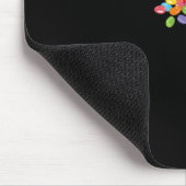 Niedliche Jelly Beans Candy Lover Osterfeier Feins Mousepad (Ecke)