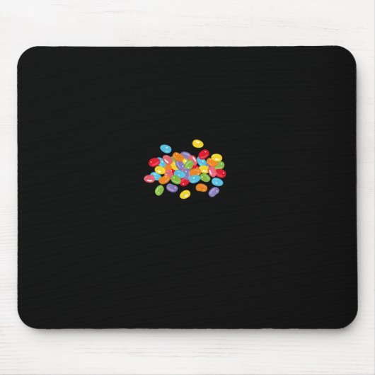 Niedliche Jelly Beans Candy Lover Osterfeier Feins Mousepad (Vorne)
