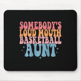 Niedliche Jemand's Loud Mouth Bysketbyll Tante Bys Mousepad