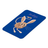 Niedliche Jerboa-Cartoon-Abbildung Magnet (Linke Seite)