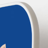 Niedliche Jerboa-Cartoon-Abbildung Pickleball Schläger (Linke Seite)