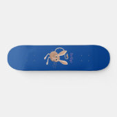 Niedliche Jerboa-Cartoon-Abbildung Skateboard (Horizontal)