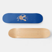 Niedliche Jerboa-Cartoon-Abbildung Skateboard (Horizontal)