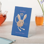 Niedliche Jerboa-Cartoon-Abbildung Sockelschild (In SItu)