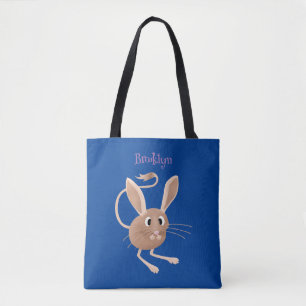 Niedliche Jerboa-Cartoon-Abbildung Tasche