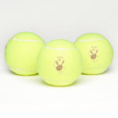 Niedliche Jerboa-Cartoon-Abbildung Tennisbälle (Multi)