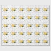 Niedliche Jungen-Jungen-Farm-Foliage Geschenkpapier (Flach)