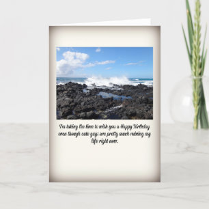 Niedliche Jungen ruinieren mein Leben, aber glückl Karte