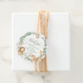 Niedliche Jungle Animals Grüne Geburtstagsdusche Geschenkanhänger (Beispiel)