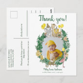 Niedliche Jungle Safari Animals Kinderdusche Viele Postkarte (Vorne/Hinten)